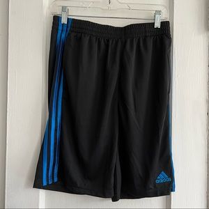 NWOT Adidas Kids’ Black Athletic Shorts Size XL